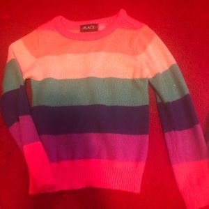 Colorful sweater size 5/6